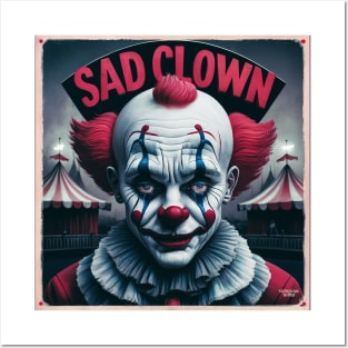 Tears of a clown Posters and Art